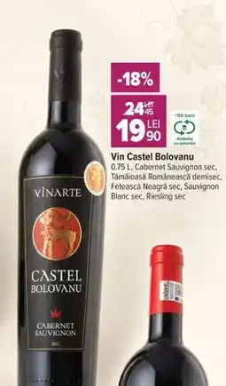 Carrefour Vin Castel Bolovanu Ofertă