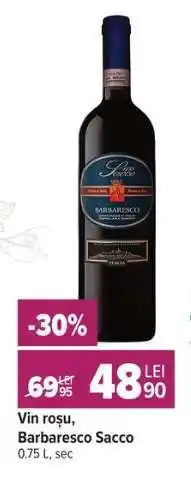 Carrefour Vin roșu, Barbaresco Sacco Ofertă