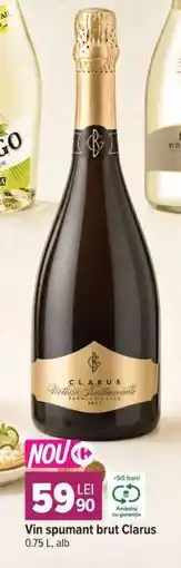 Carrefour Vin spumant brut Clarus Ofertă