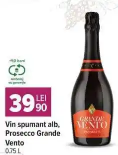 Carrefour Vin spumant alb, Prosecco Grande Vento Ofertă