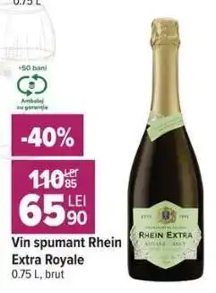 Carrefour Vin spumant Rhein Extra Royale Ofertă