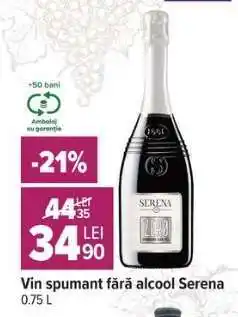 Carrefour Vin spumant fără alcool Serena Ofertă