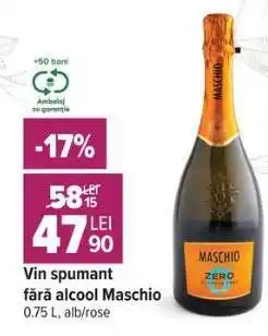 Carrefour Vin spumant fără alcool Maschio Ofertă