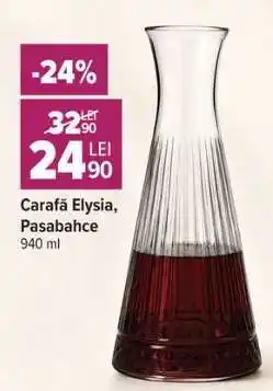 Carrefour Carafă Elysia, Pasabahce Ofertă