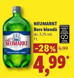 Lidl NEUMARKT Bere blondă Ofertă