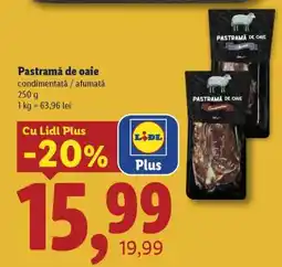 Lidl Pastramă de oaie Ofertă