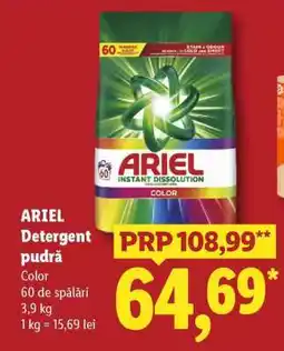 Lidl ARIEL Detergent pudră Ofertă