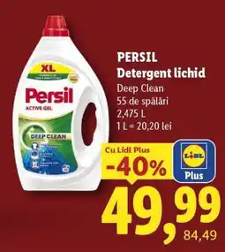 Lidl Persil Detergent lichid Ofertă