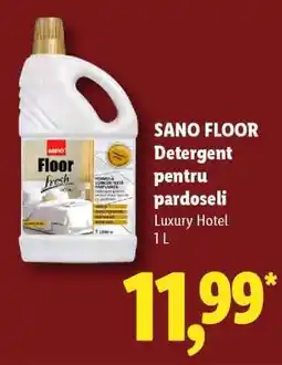 Lidl SANO FLOOR Detergent pentru pardoseli Ofertă