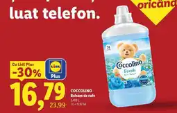 Lidl Coccolino Balsam de rufe Ofertă