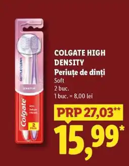 Lidl COLGATE HIGH DENSITY Periuțe de dinți Ofertă