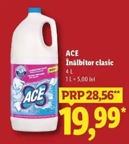 Lidl ACE Înălbitor clasic Ofertă