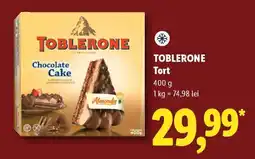 Lidl TOBLERONE Tort Ofertă
