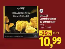 Lidl DELUXE Cartofi gratinați cu Emmentaler Ofertă