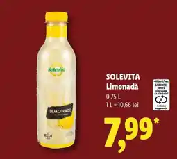 Lidl Solevita Limonadă Ofertă