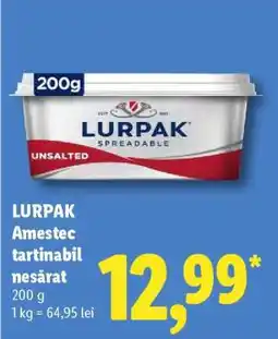 Lidl LURPAK Amestec tartinabil nesărat Ofertă