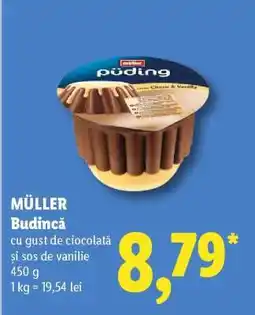 Lidl MULLER Budincă Ofertă
