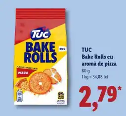 Lidl TUC Bake Rolls cu aromă de pizza Ofertă