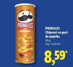 Lidl PRINGLES Chipsuri cu gust de paprika Ofertă