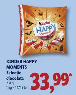 Lidl KINDER HAPPY MOMENTS Ofertă