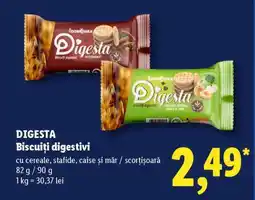 Lidl DIGESTA BISCUITI DIGESTIVI Ofertă