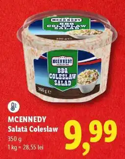 Lidl MCENNEDY Salată Coleslaw Ofertă
