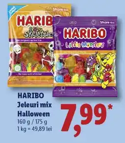 Lidl HARIBO Jeleuri mix Halloween Ofertă