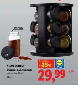 Lidl SILVERCREST Carusel condimente Ofertă