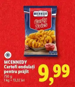 Lidl MCENNEDY Cartofi ondulați pentru prăjit Ofertă