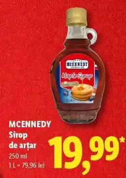 Lidl Mcennedy Sirop de arțar Ofertă