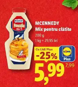 Lidl MCENNEDY Mix pentru clătite Ofertă