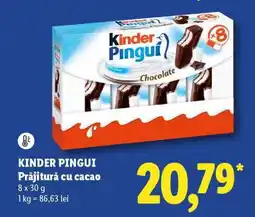 Lidl KINDER PINGUI Ofertă