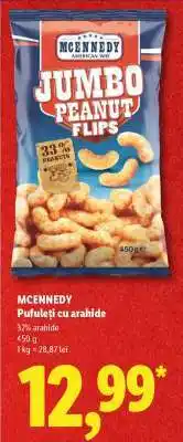 Lidl MCENNEDY Pufuleți cu arahide Ofertă