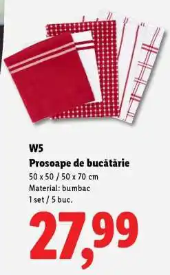 Lidl W5 Prosoape de bucătărie Ofertă