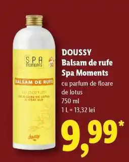 Lidl DOUSSY Balsam de rufe Spa Moments Ofertă