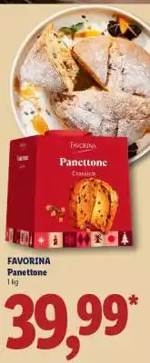 Lidl FAVORINA Panettone Ofertă