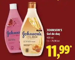 Lidl JOHNSON'S Gel de duș Ofertă