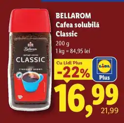 Lidl Bellarom Cafea solubilă Classic Ofertă