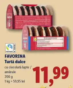 Lidl FAVORINA Turtă dulce Ofertă