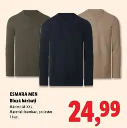 Lidl ESMARA MEN Bluză bărbați Ofertă