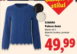 Lidl Esmara Pulover damă Ofertă