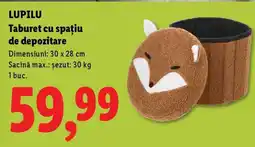 Lidl LUPILU Taburet cu spațiu de depozitare Ofertă