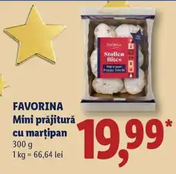Lidl FAVORINA Mini prăjitură cu marțipan Ofertă
