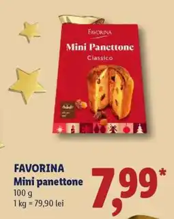 Lidl FAVORINA Mini panettone Ofertă