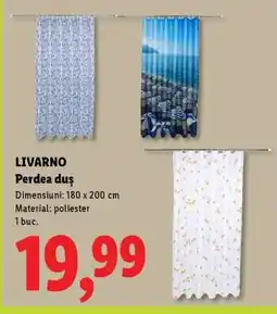 Lidl LIVARNO Perdea duș Ofertă