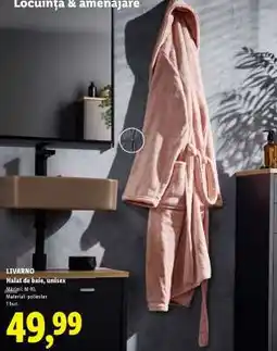 Lidl Livarno Halat de baie, unisex Ofertă