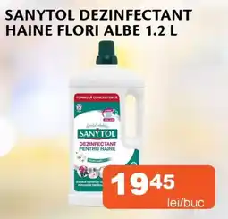 Unicarm Sanytol dezinfectant haine flori albe Ofertă