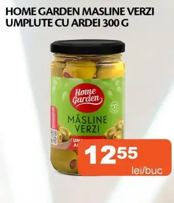 Home Garden măsline verzi umplute cu ardei