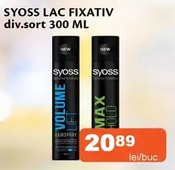 Unicarm Syoss lac fixativ Ofertă