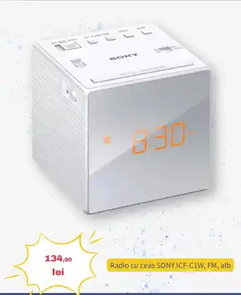 Sony radio cu ceas ICF-C1W